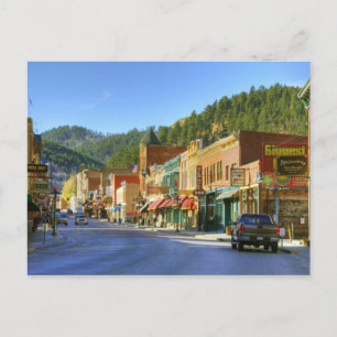 SD, Deadwood, Historic Gold Mining town Postcard