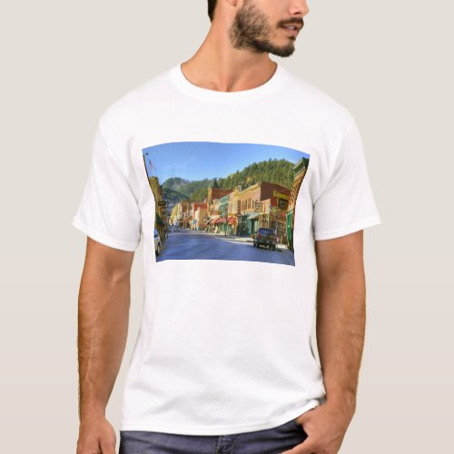 SD Deadwood Historic Gold Mining town T_Shirt