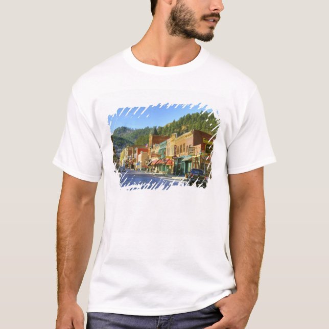 SD, Deadwood, Historic Gold Mining town T-Shirt (Front)