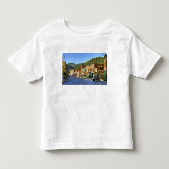 SD, Deadwood, Historic Gold Mining town Toddler T-shirt (Front)