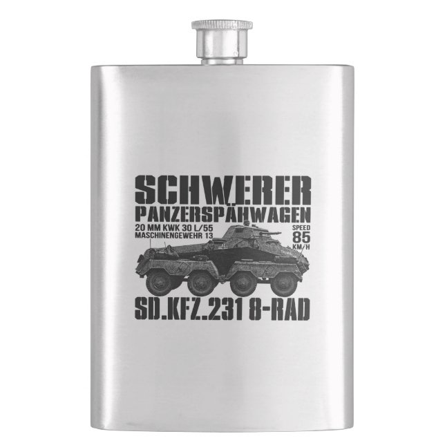 Sd.Kfz. 231 (8-Rad) Flask (Front)