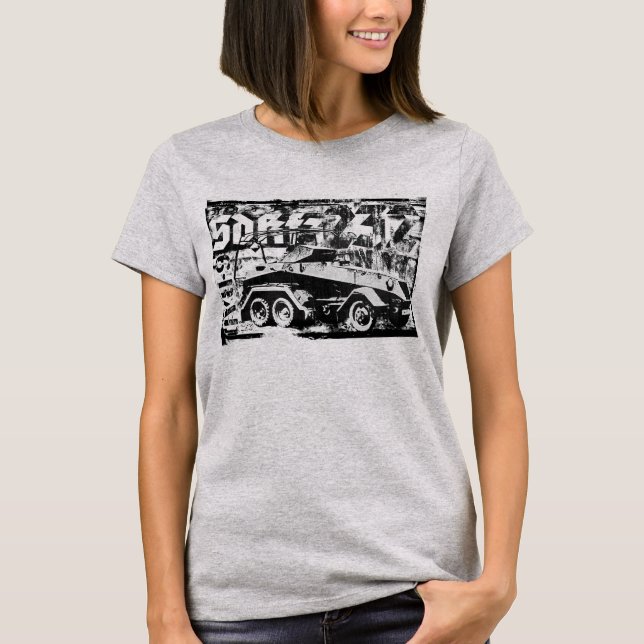 Sd.Kfz. 232 (6-Rad) Women's Bella Favorite Jersey T-Shirt (Front)