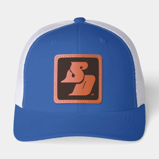 SD LEATHER PATCH HAT (Front)