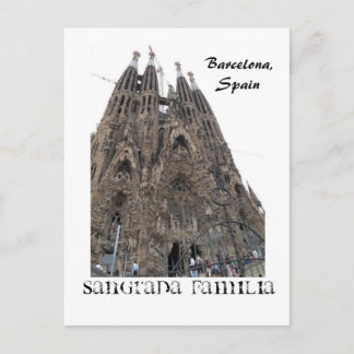 SDC10239, Sangrada Familia, Barcelona, Spain Postcard