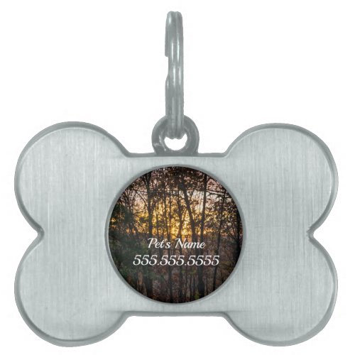 SDC Woody Sunset Pet ID Tag
