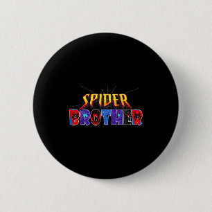 Sder Brother Shirt Birthday Family Funny Halloween Button
