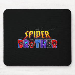 Sder Brother Shirt Birthday Family Funny Halloween Mouse Pad