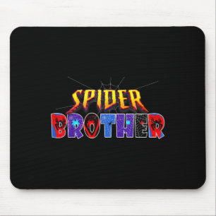 Sder Brother Shirt Birthday Family Funny Halloween Mouse Pad