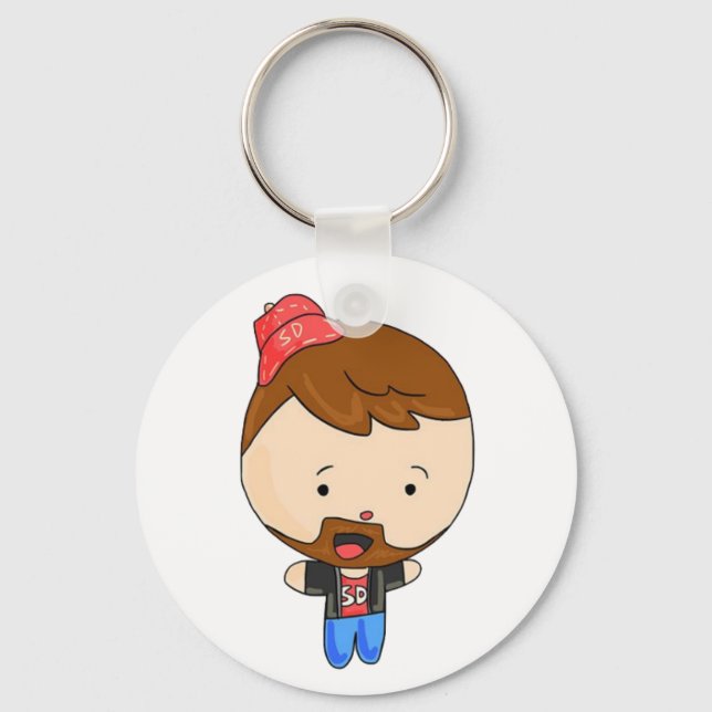 SDGuy Good Luck AF Key Chain! Keychain (Front)