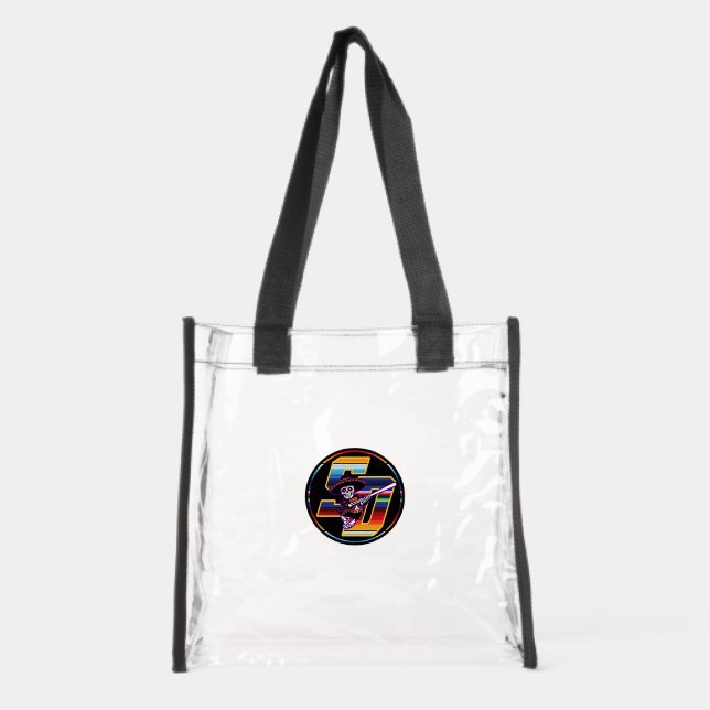 SDia Stadium Tote Clear Tote Bag (Front)