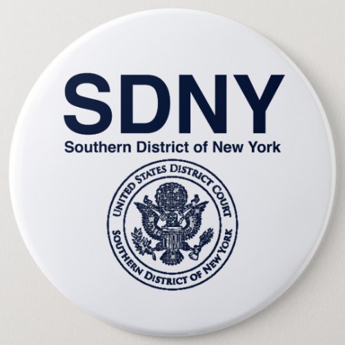 SDNY Southern District of New York Button