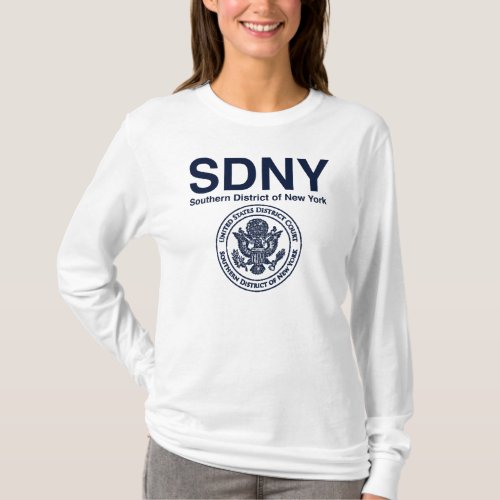 SDNY Southern District of New York T_Shirt