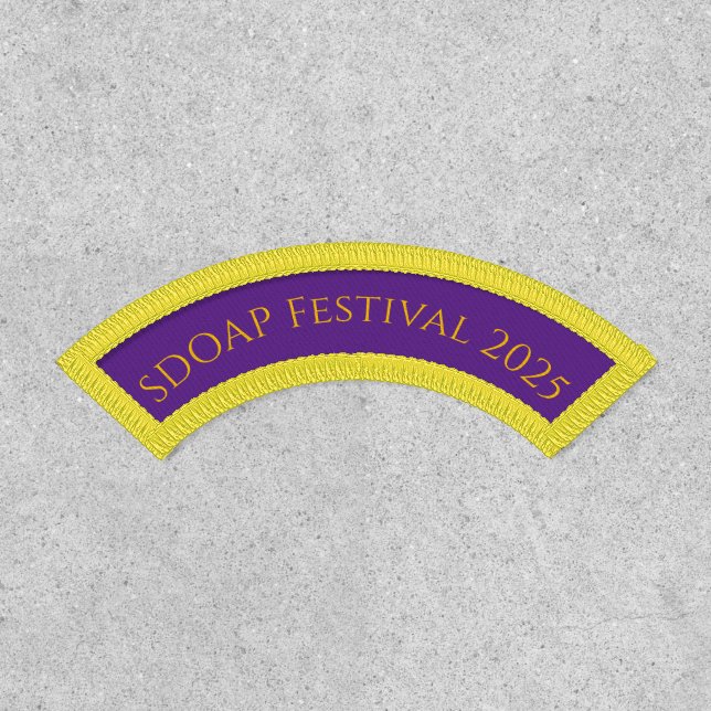 SDOAPF Patch 2025 (Front)
