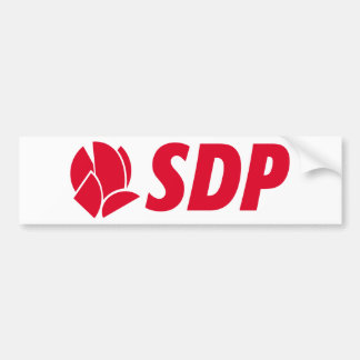 SDP Stranka demokratskih promjena Bumper Sticker