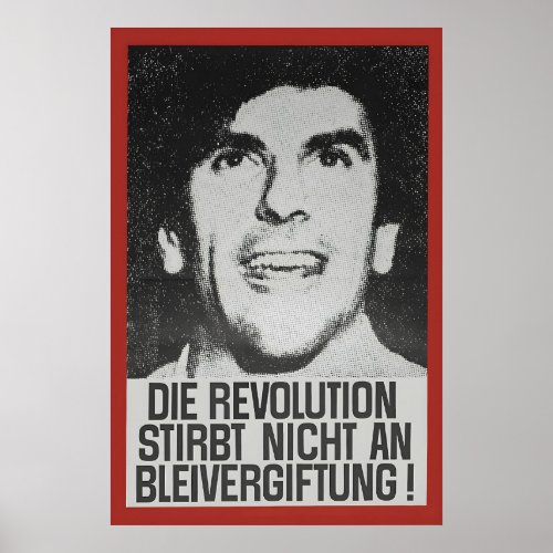 SDS Rudi Dutschke Poster The Revolution will not