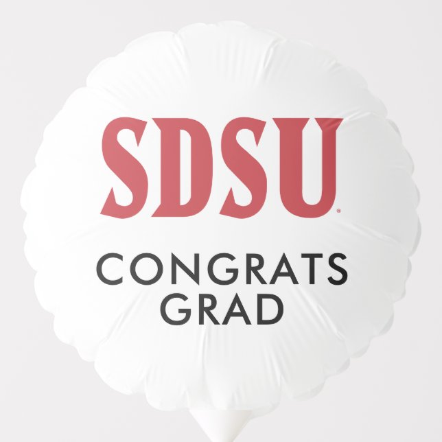 SDSU Graduation | Honoring Aztecs in San Diego Balloon (Front)