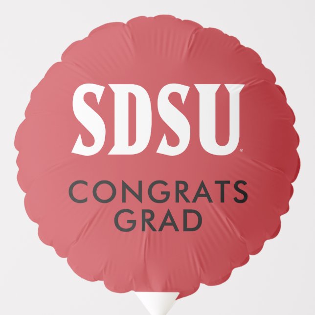 SDSU Graduation | Honoring Aztecs in San Diego Balloon (Front)