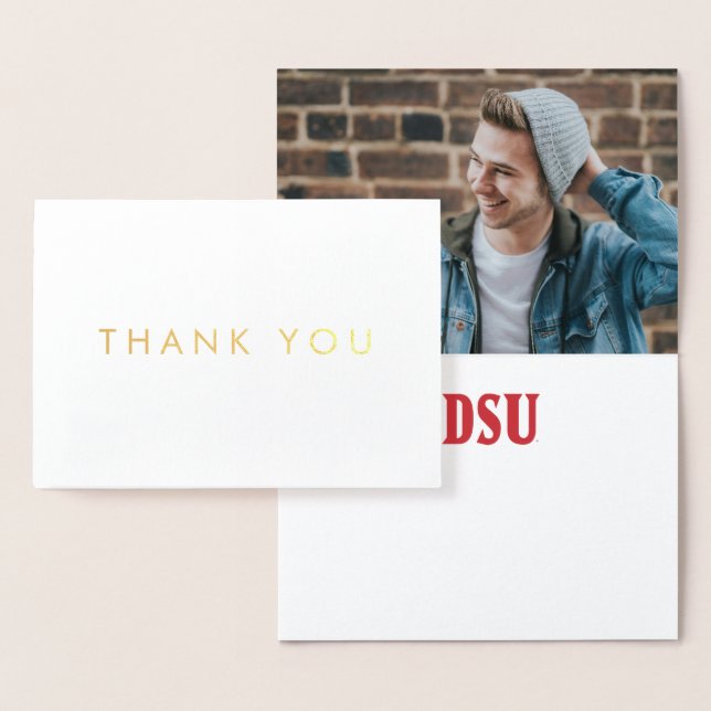 SDSU Graduation | Honoring Aztecs in San Diego Foil Card (Display)