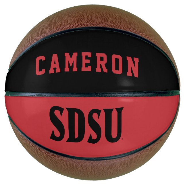 SDSU Wordmark Basketball (Front)