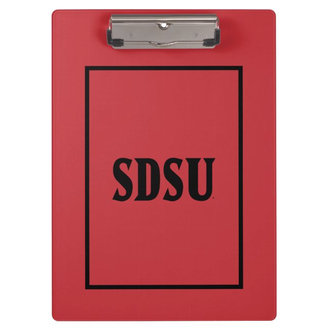 SDSU Wordmark Clipboard (Front)
