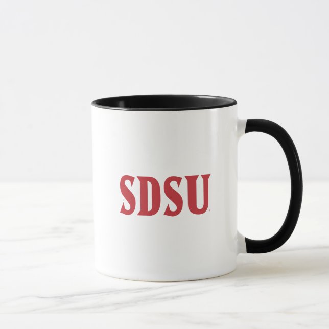 SDSU Wordmark Mug (Right)