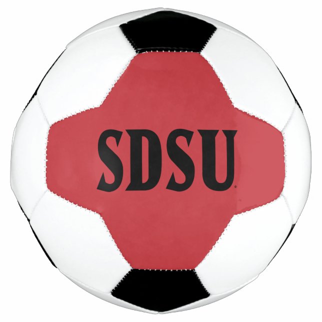 SDSU Wordmark Soccer Ball (Front)