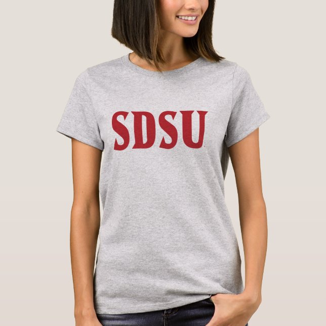 SDSU Wordmark T-Shirt (Front)