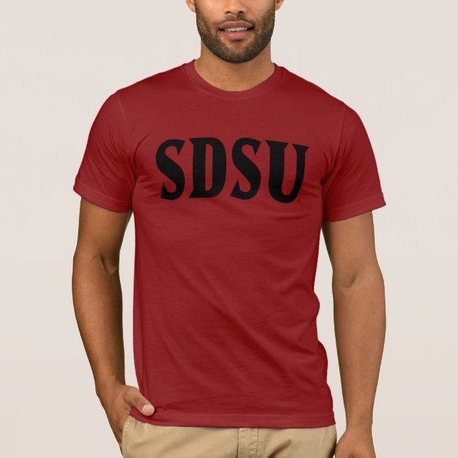 SDSU Wordmark T-Shirt (Front)