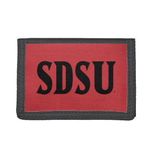 SDSU Wordmark Trifold Wallet