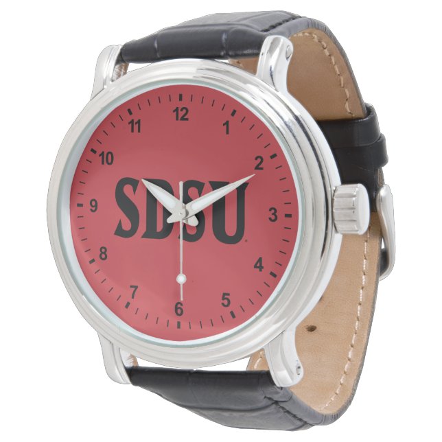 SDSU Wordmark Watch (Angled)