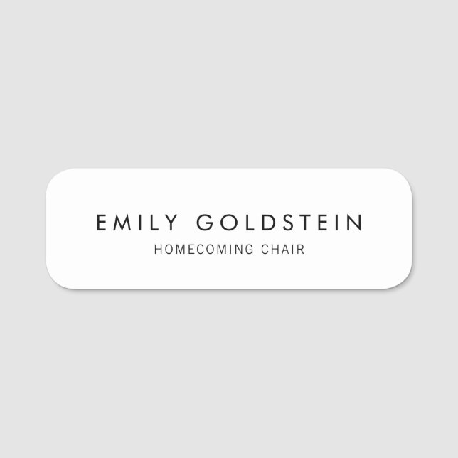 SDT Tulane Name Tag (Front)