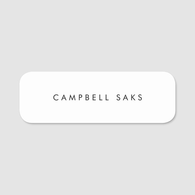 SDT Tulane Name Tag (Front)