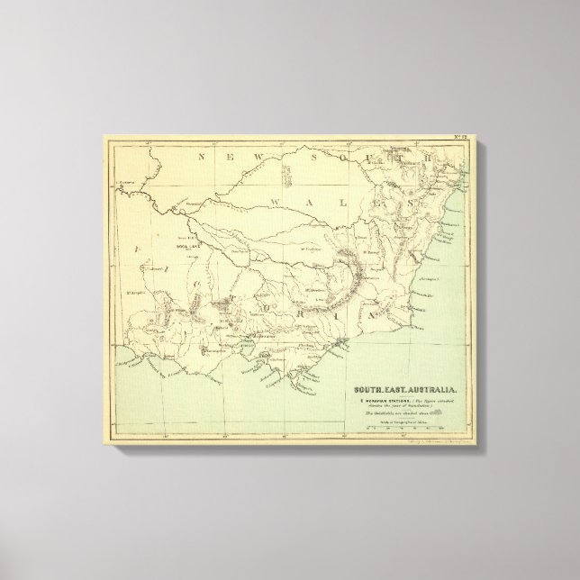 SE Australia Canvas Print (Front)