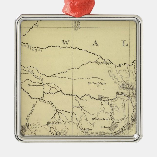 SE Australia Metal Ornament (Front)