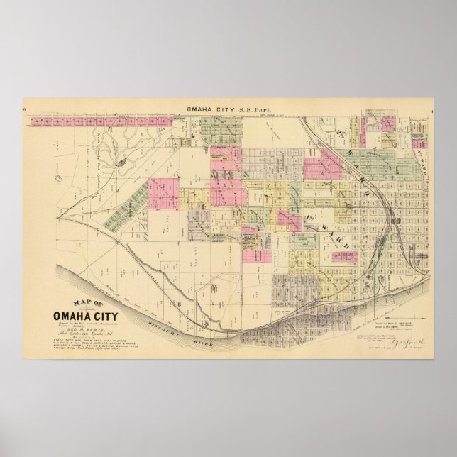 SE Omaha, Nebraska Poster (Front)