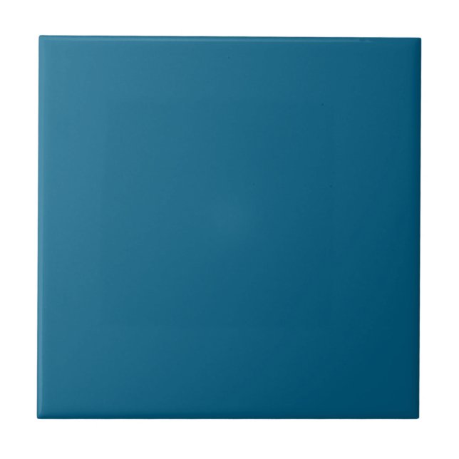 Sea Adriatic Blue Square Kitchen and Bathroom Ceramic Tile (Front)