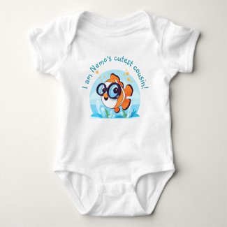 Sea Adventure | Cute Clownfish with Sunglasses