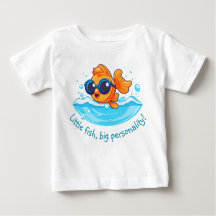 Sea Adventure | Cute Goldfish with Sunglasses