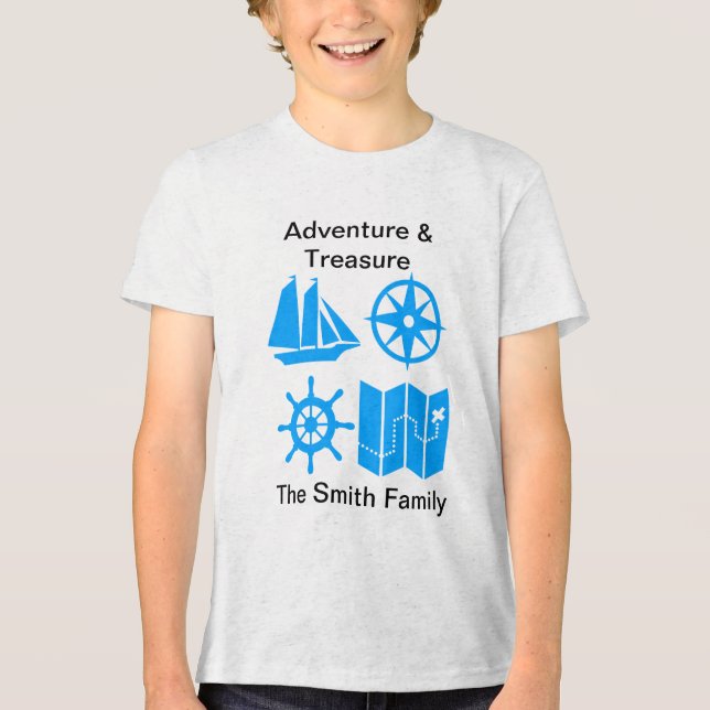 Sea Adventure Tri-Blend Shirt (Front)