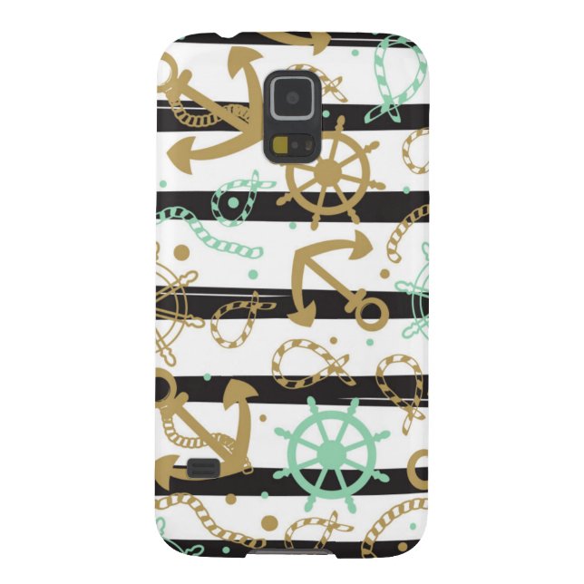 Sea Anchor Pattern Case-Mate Samsung Galaxy Case (Back)