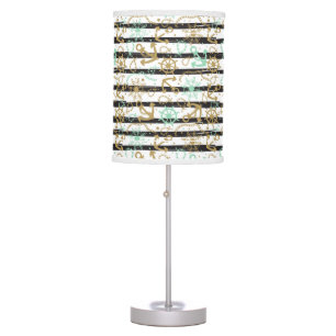 Sea Anchor Pattern Table Lamp