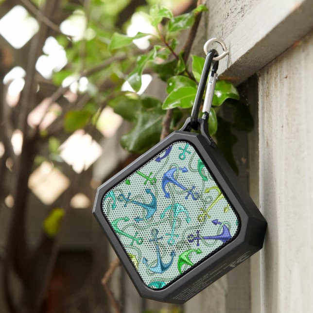 Sea Anchors And Rope Pattern Bluetooth Speaker (Inisitu)