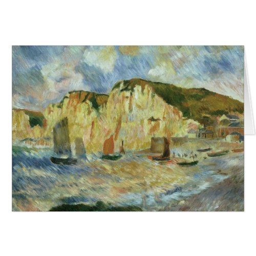 Sea and Cliffs by Pierre Renoir Vintage Fine Art