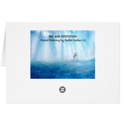 SEA AND MEDITATION (Back Horizontal)