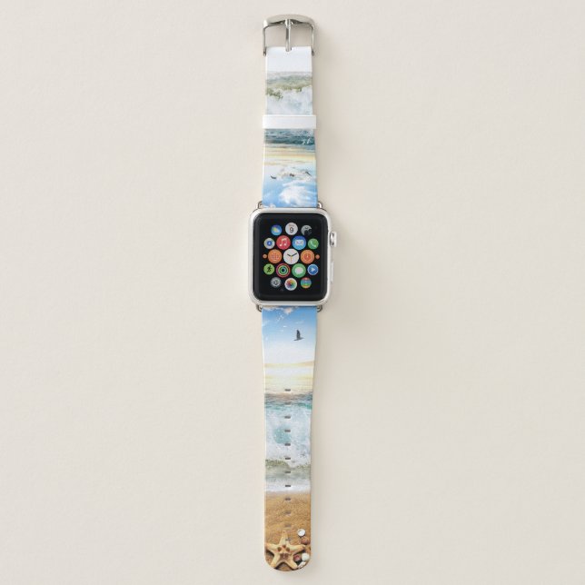 SEA AND SAND APPLE WATCH BAND (Front)
