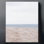 Sea and sand plaque<br><div class="desc">Sea and sand.
Original photography by Year 68 Designs.</div>