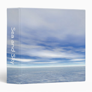 Sea and Sky (1.5in) 3 Ring Binder