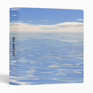 Sea and Sky (1in) 3 Ring Binder