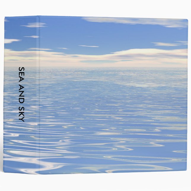 Sea and Sky (2in) Binder (Front/Spine)