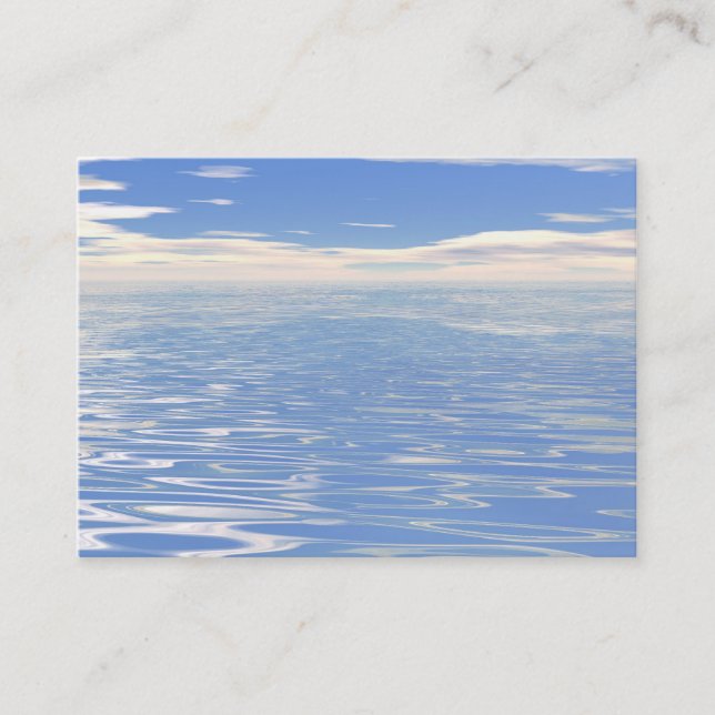 Sea and Sky Business Card (Front)